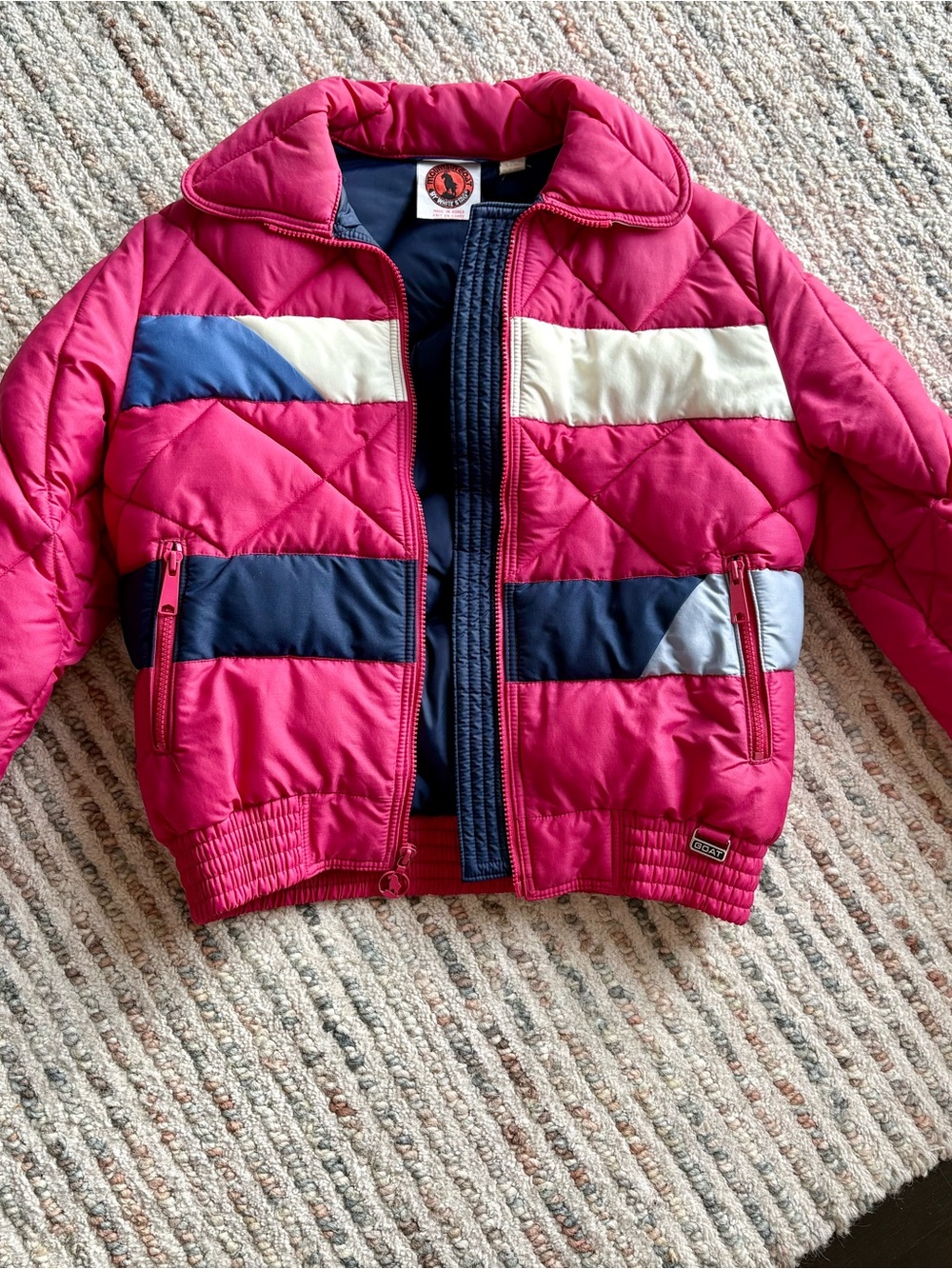 Authentic retro Mountain Goat by White Stag ski jacket